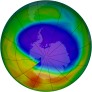 Antarctic Ozone 2005-10-06